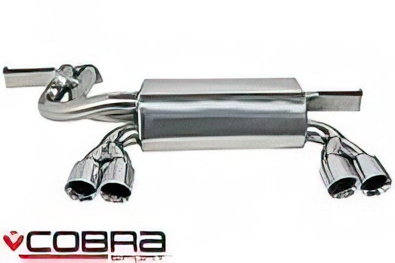 Cobra performance rear silencer for E46 M3