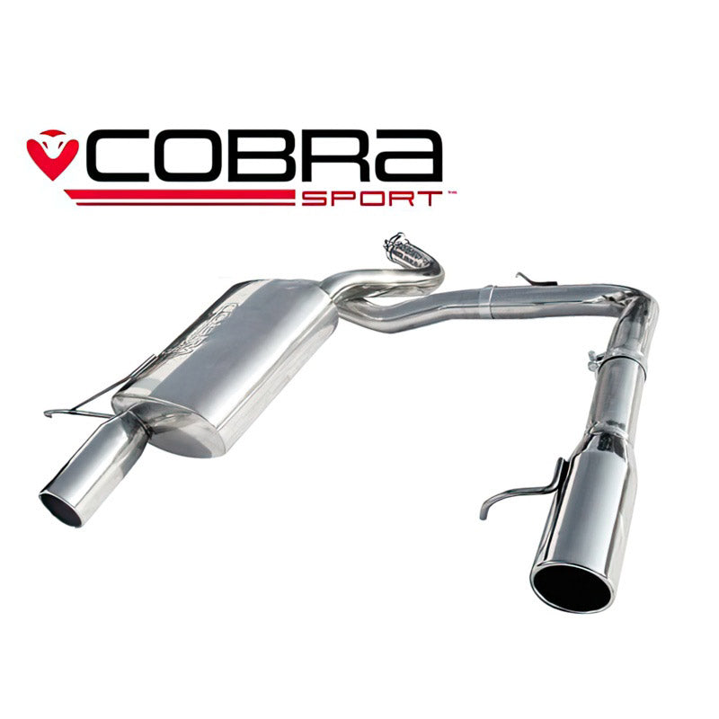 Cobra Performance  rear silencer Dual exit for all E9X 318D and 320D