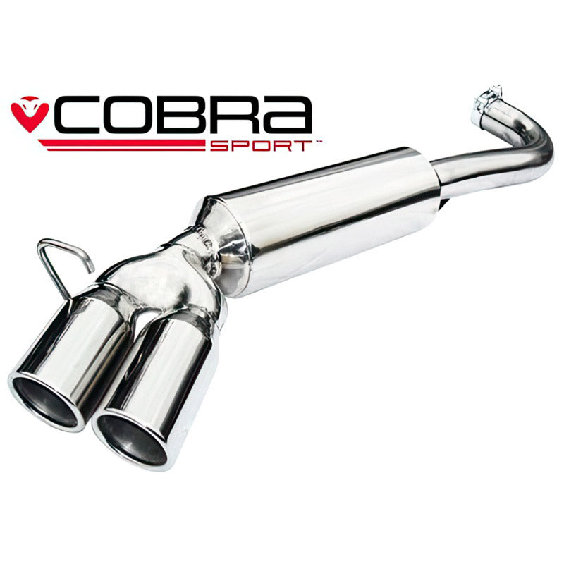 Cobra Performance  rear silencer Twin exit for all E9X 318D and 320D