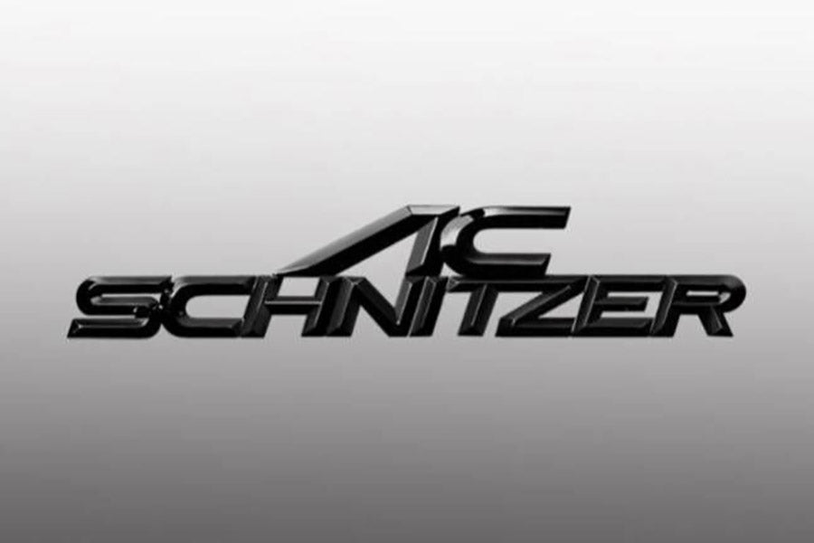 AC Schnitzer rear boot badge Black