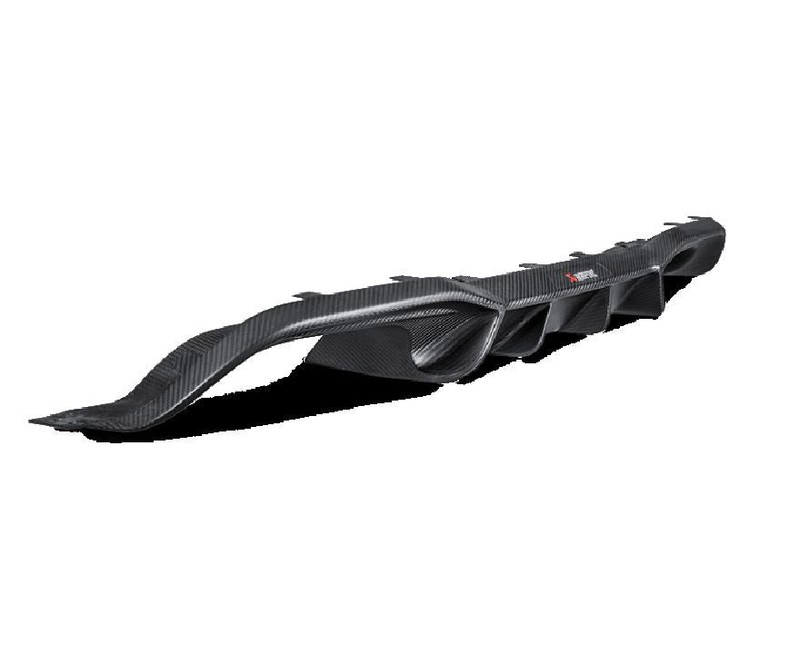 Akrapovic matte carbon rear diffuser for all F87 M2 models