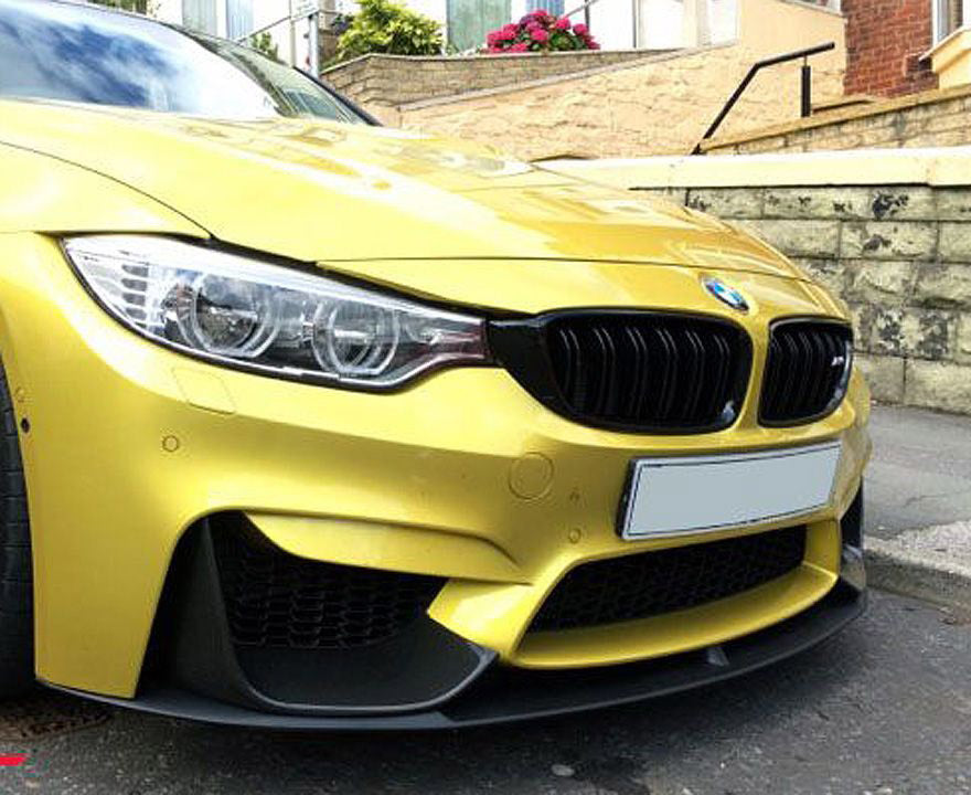 F8X M3 and M4 performance full front splitter