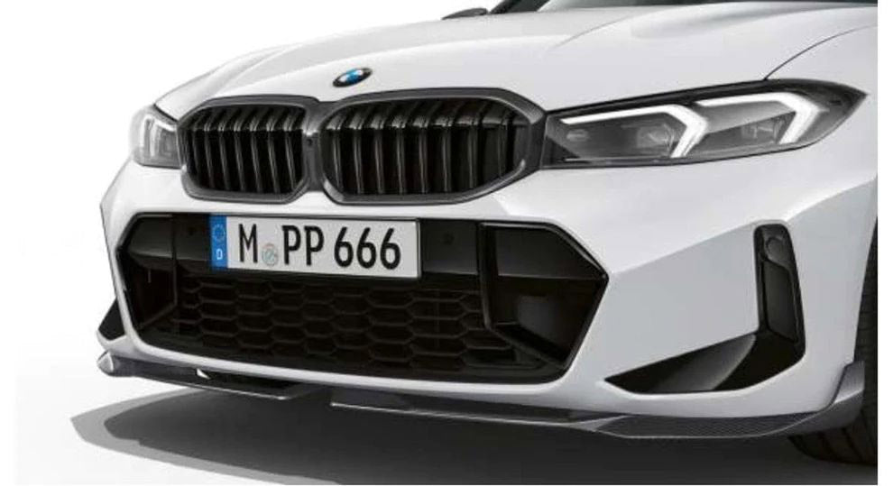 Genuine BMW G20 & G21 LCI Carbon Fibre 2 Piece Front Splitter