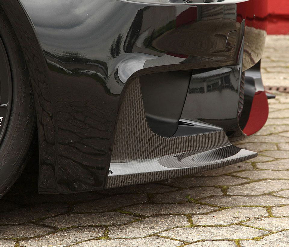 Mstyle 1M carbon corner splitters
