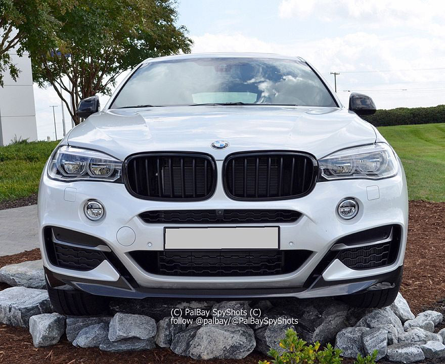 F16 X6 carbon full front splitter
