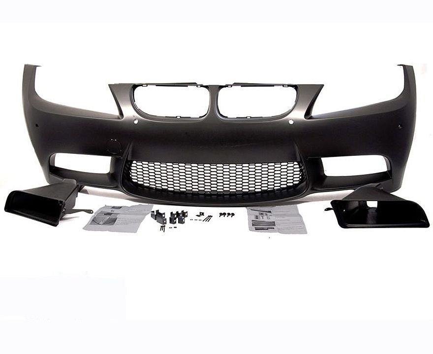 'M'' LOOK FRONT BUMPER FOR ALL E90/91 LCI MODELS WITHOUT HEADLAMP CLEANING SYSTEM WITH PDC SENSORS