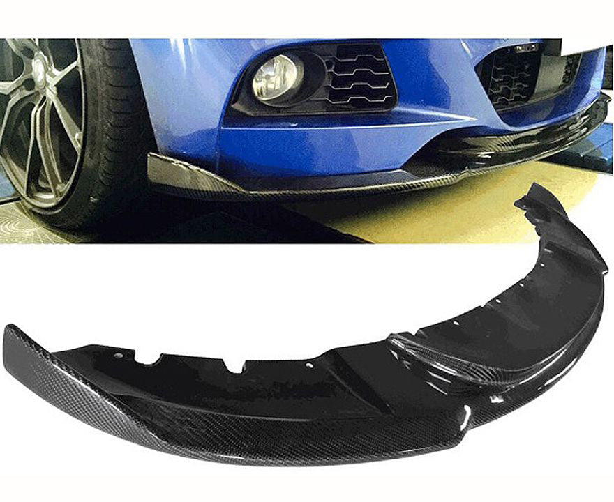 F34 Mstyle racing carbon front splitter.