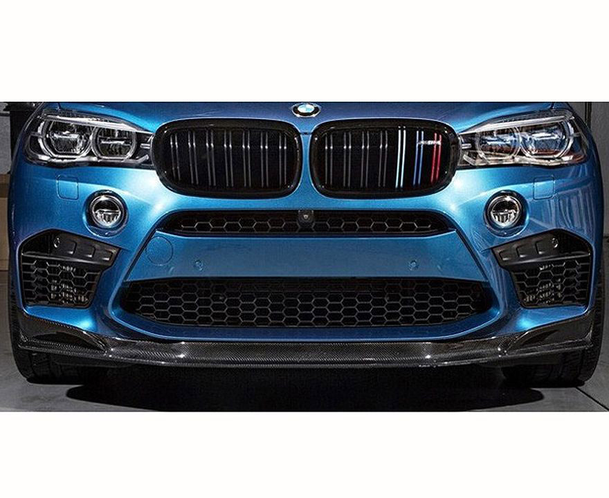 F85 X5M and F86 X6M MStyle Racing full front carbon fibre front splitter