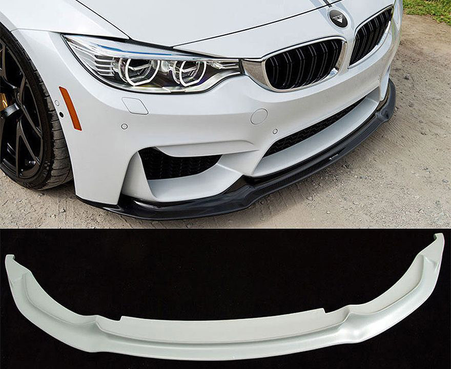 Mstyle racing front splitter 1 piece paintable