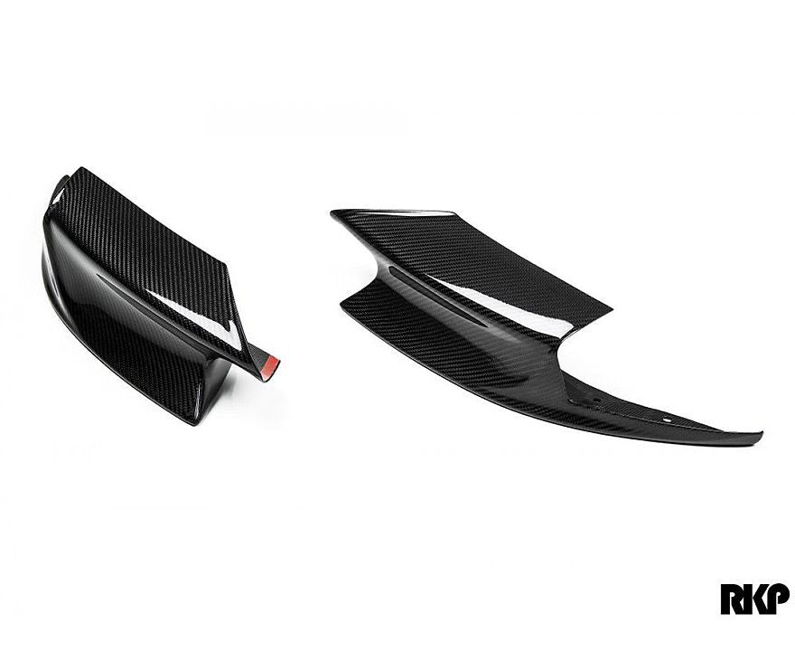 F10 M5 RKP carbon front splitters