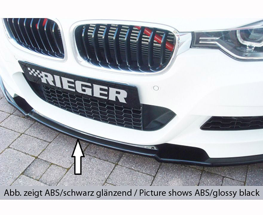 F30, F31 Rieger front splitter