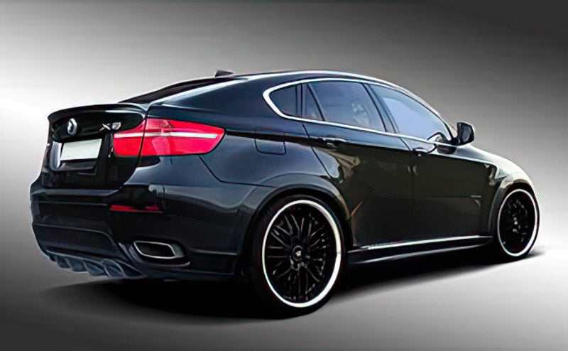 M Style design rear bumper skirt/diffuser