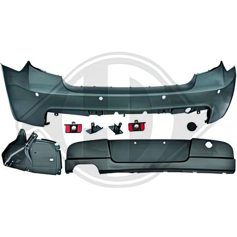 MStyle Sportlook Rear Bumper - WITH PDC - E81 E87