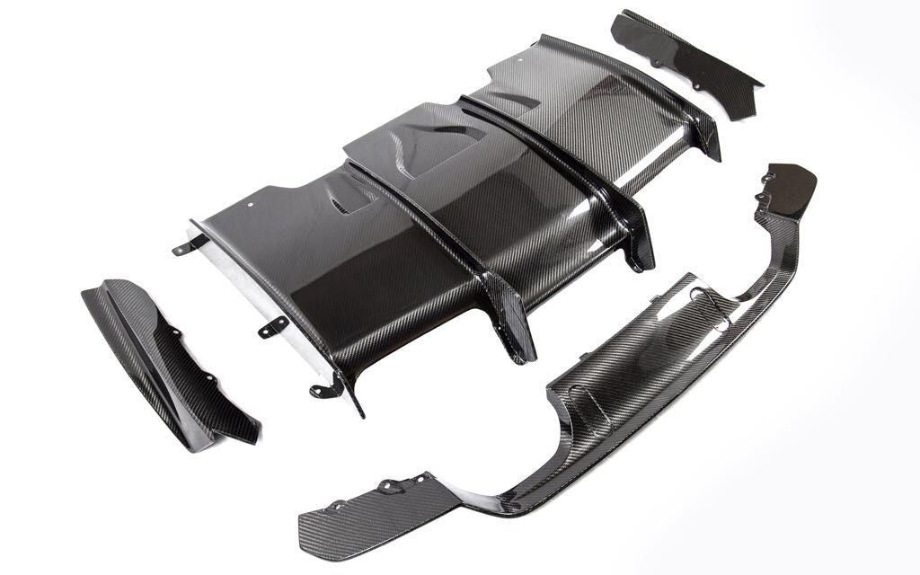 PSM style Carbon fibre rear diffuser set - F80 F82 F83