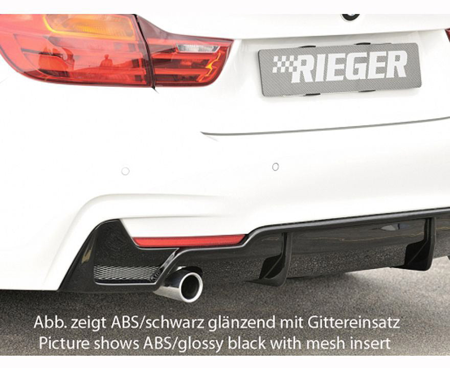 F32, F33 and F36 Rieger rear diffuser