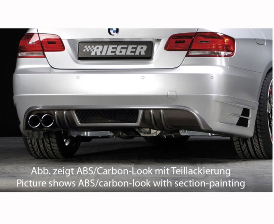 E92, E93 Rieger rear lower skirt