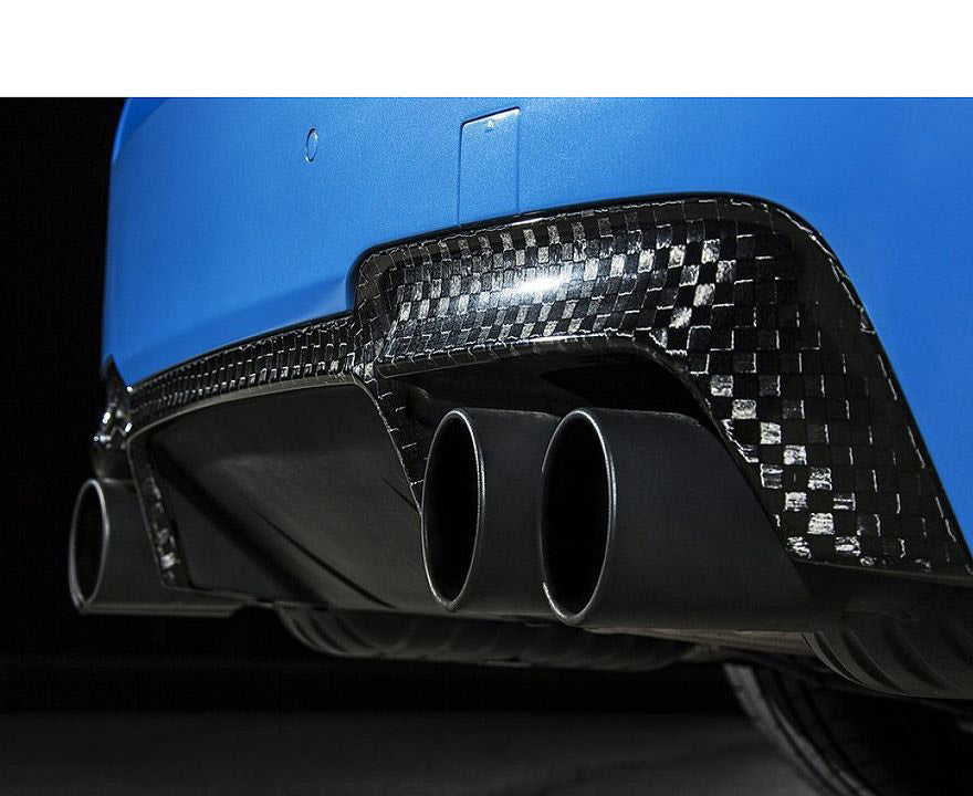 F10 M5 RKP Checkerboard rear diffuser