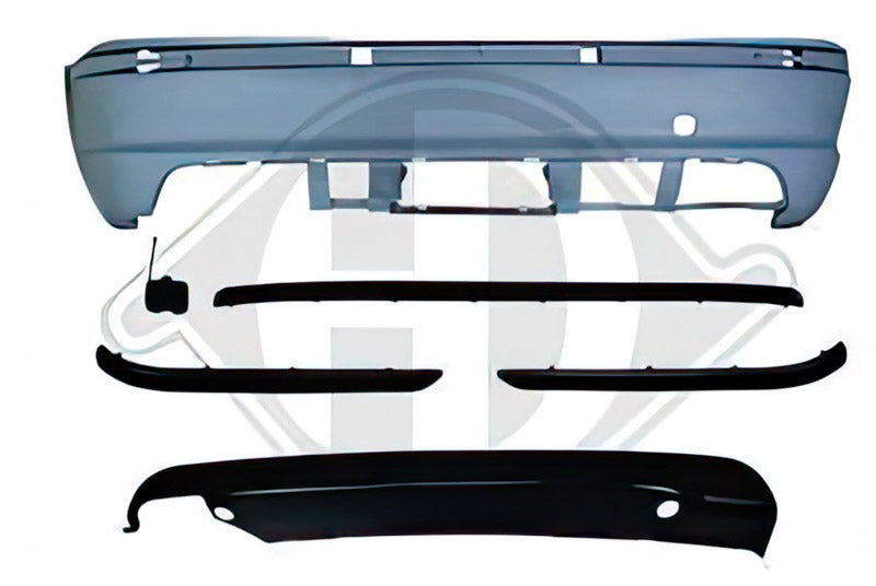 Sportlook rear bumper kit, for Saloon, with PDC