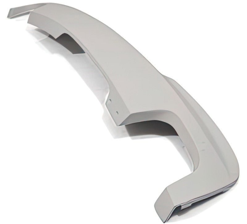Rear diffuser, quad exhaust outlets