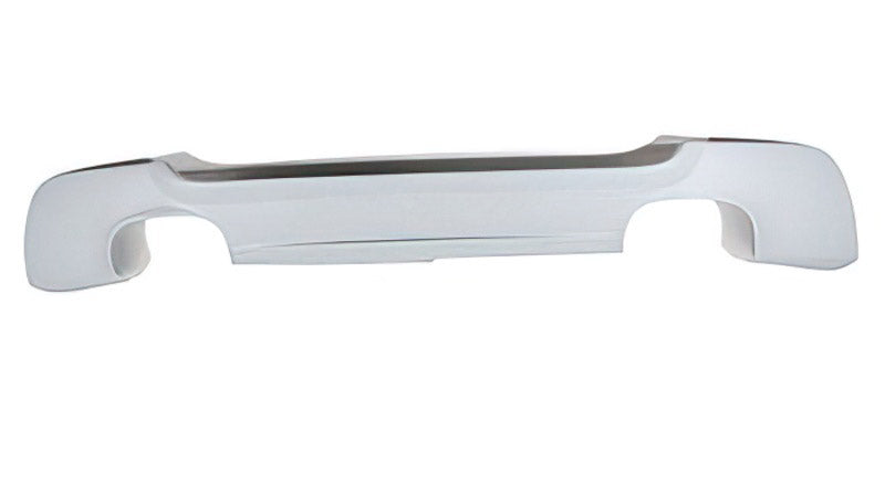 Quad rear diffuser, primed