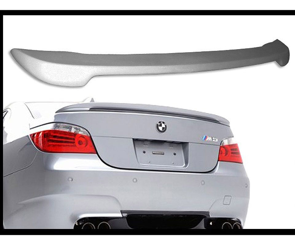 E60 Raised rear spoiler, saloon
