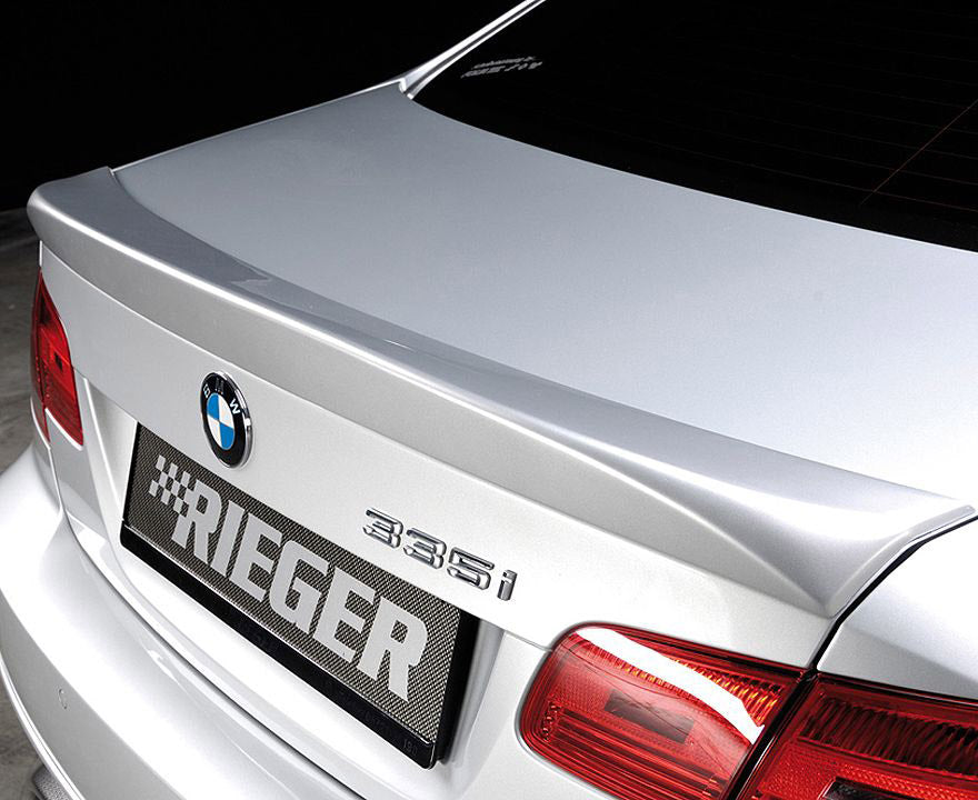 E92 Rieger boot spoiler