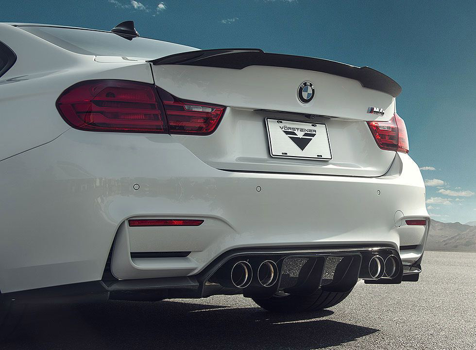 Vorsteiner EVO carbon boot spoiler for all F30 saloon, F32 coupe, F80 M3 and F82 M4 coupe models