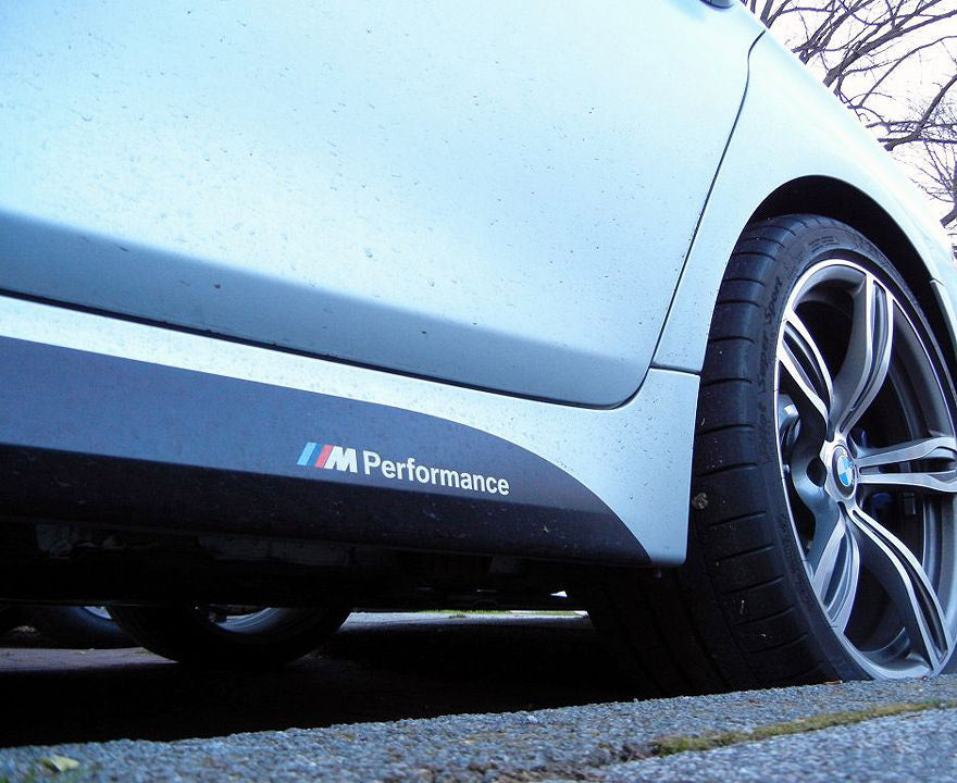 F10, F11 BMW Performance Side Skirt Stickers | Exterior | MStyle ...