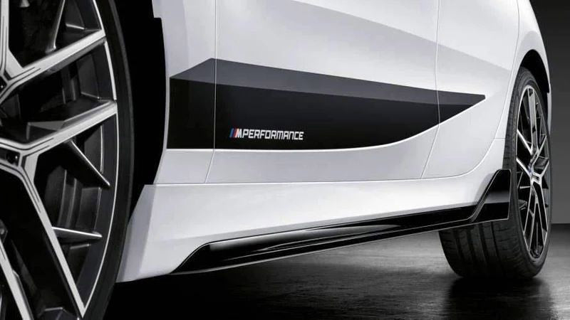 Genuine BMW M Performance F40 Gloss Black Sill Attachments