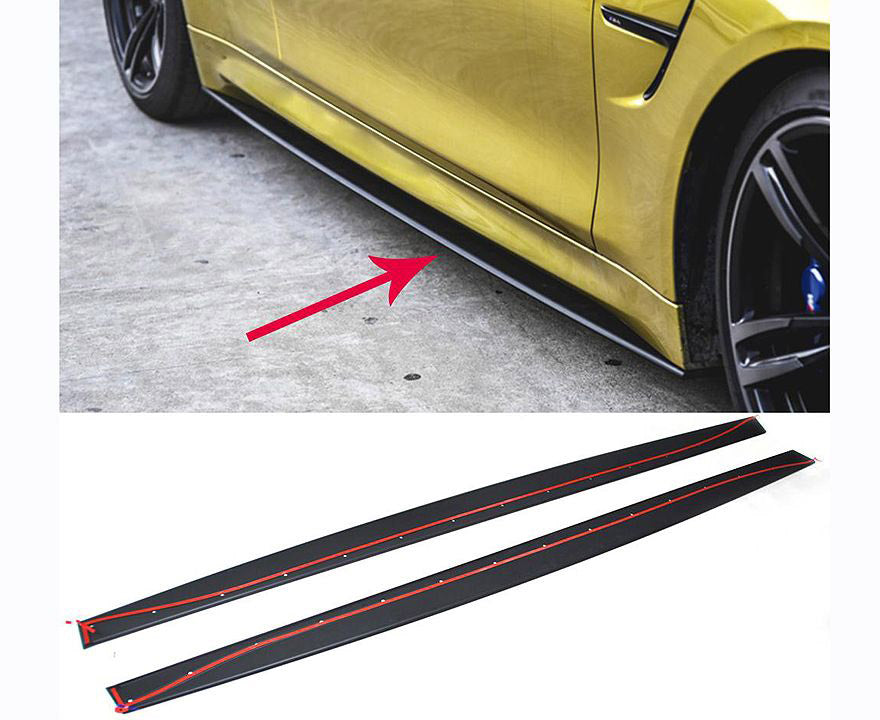 Mstyle performance Carbon side skirt splitters F82 & F83 M4