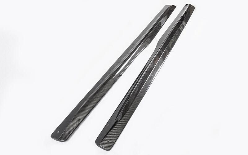 PSM style Carbon fibre Side Skirt Extensions - F82 F83
