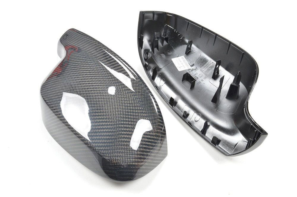 replacement carbon fibre mirror covers for all E84 X1, F25 X3 and F26 X4 models.
