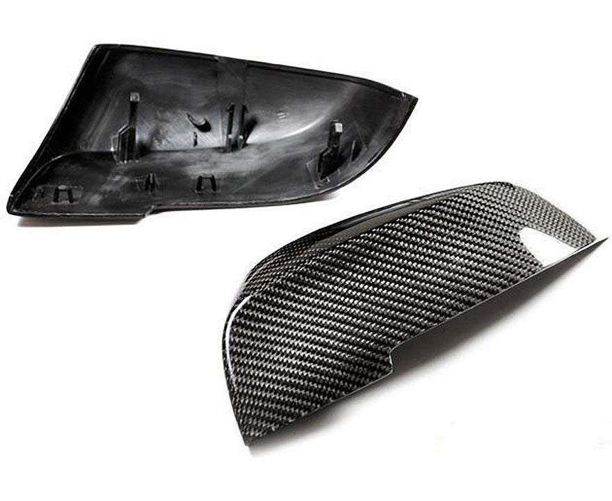 Replacement carbon fibre mirror covers for all F01, F02, F03, F04 F06, F07, F10, F11, F12, F13.