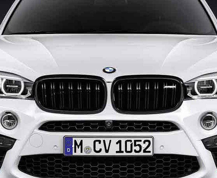 BMW Performance gloss grilles for F85 X5M and F86 X6M models