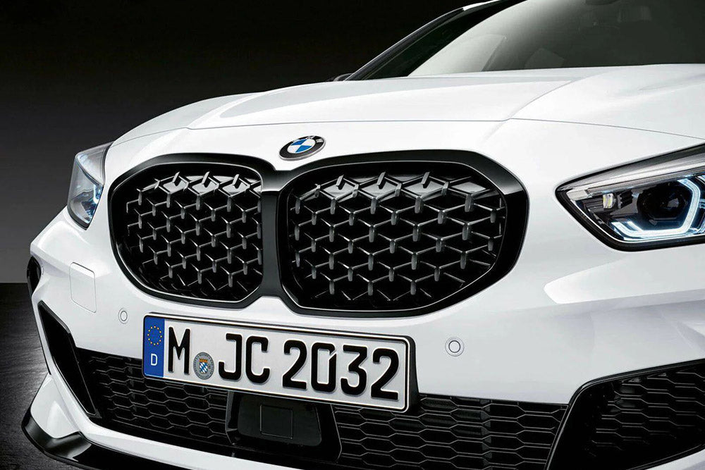 Genuine BMW F40 M Performance Shadowline Front Diamond Grille