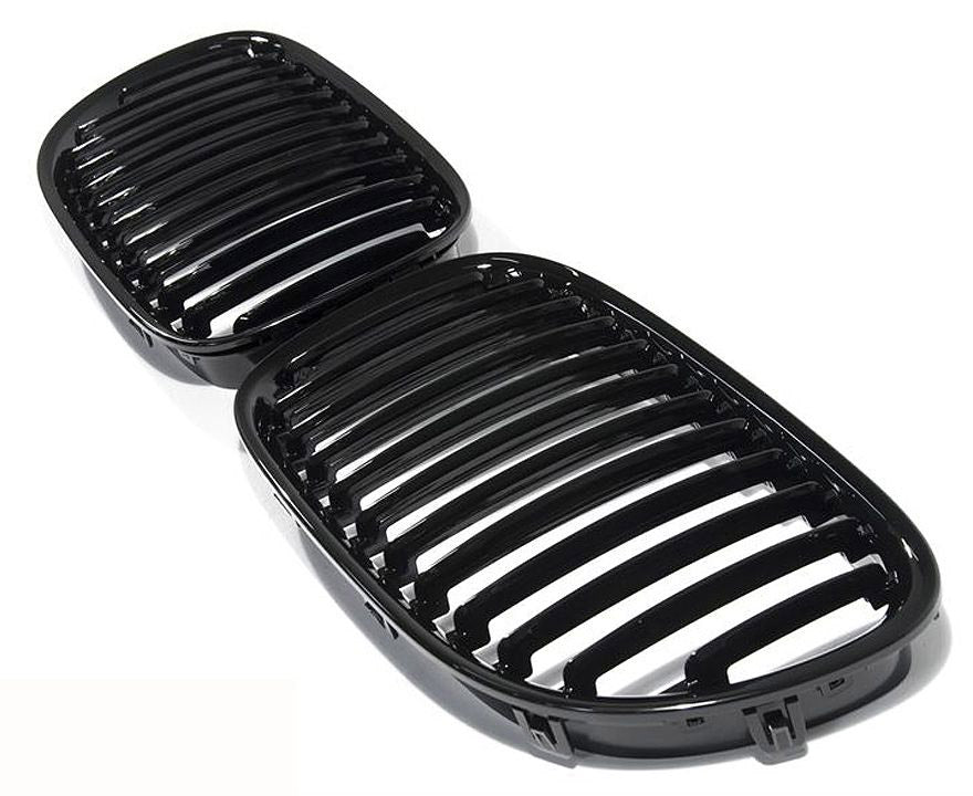 F01/02 Mstyle gloss black grille set