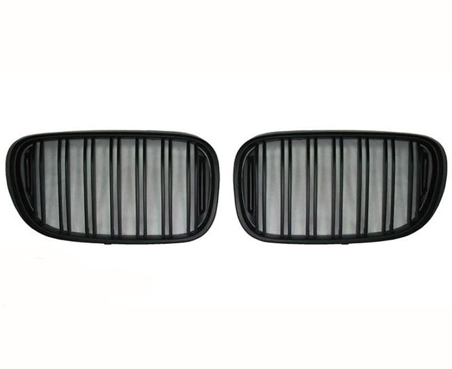 G11 and G12 Matte black grille set with double grille spokes