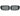 G11 and G12 Gloss black grille set with double grille spokes