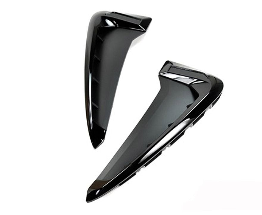 F15 X5 and F85 X5M gloss black wing vent trims