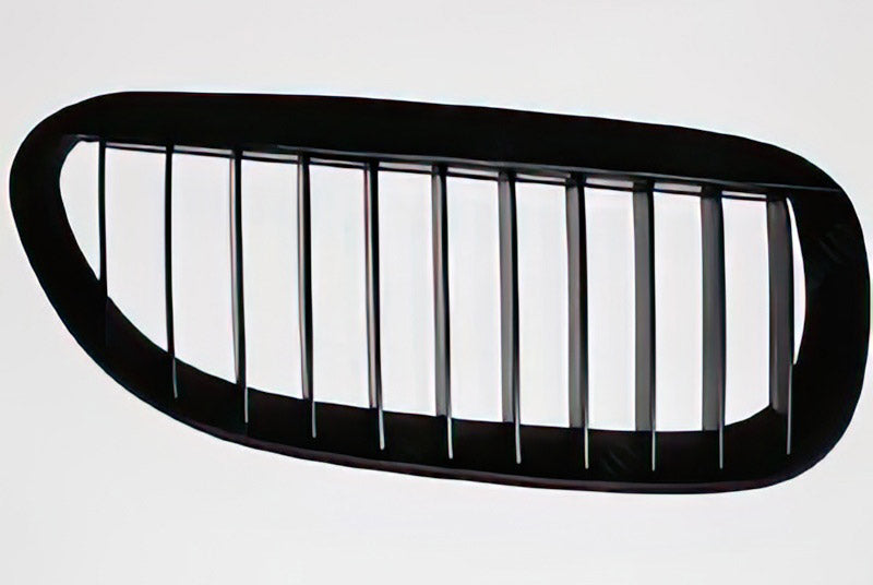 Fully black kidney grilles