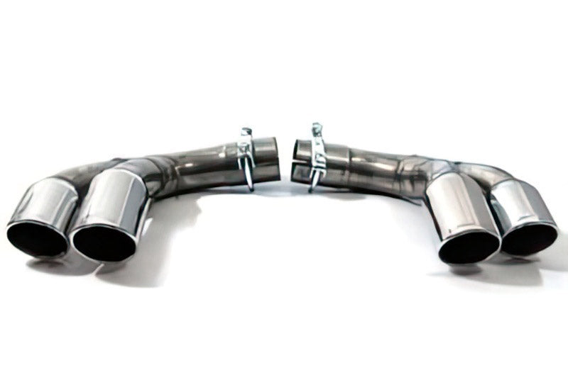 Exhaust trim extensions, 4 x 76