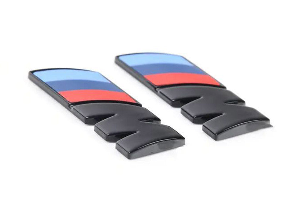 Genuine BMW Gloss Black M Side Logos