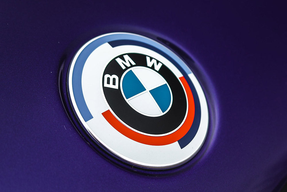 Genuine BMW 50th Anniversary Emblem 74mm