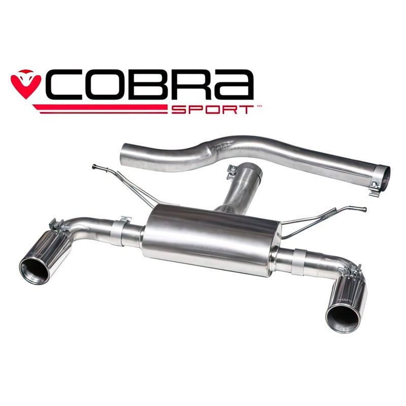 Cobra Sport Dual Exit Rear Section for F30 335D BMW 3 Series