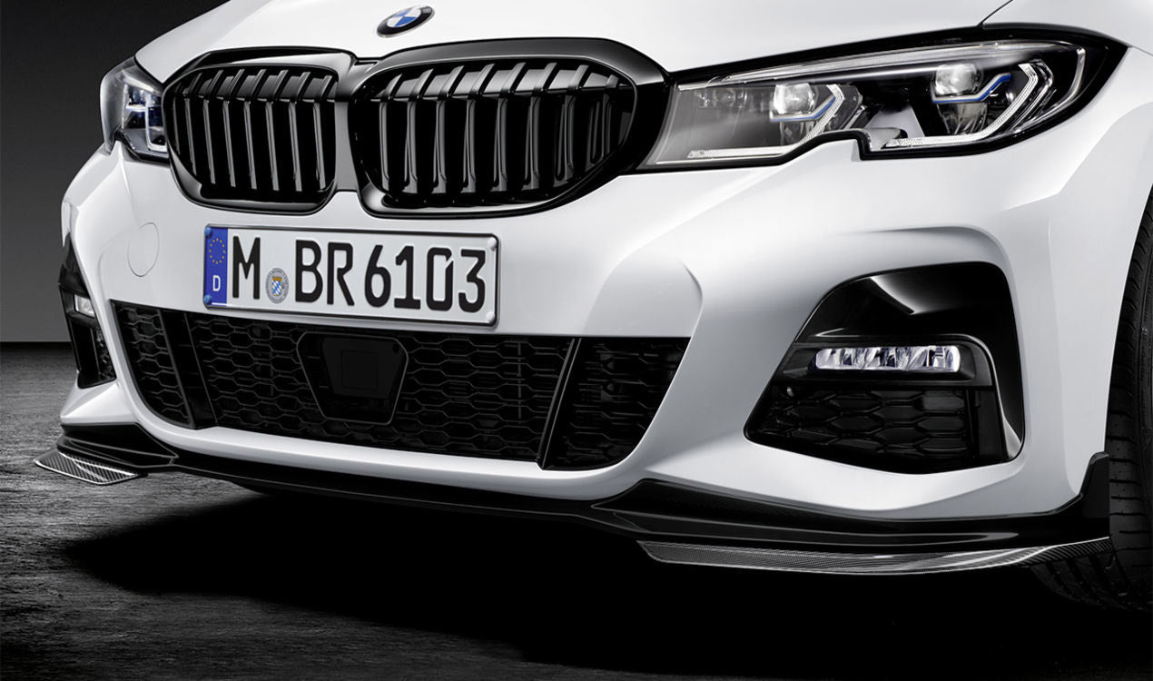 BMW Genuine M Performance Gloss Black Splitter for G20 G21