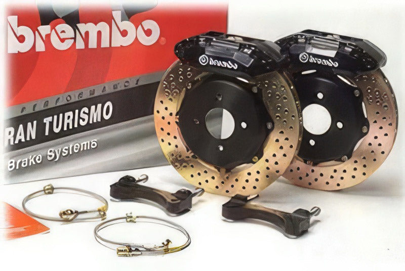 Brembo gran turismo big brake kit, E36 M3 Front 355x32 and 6 piston calipers