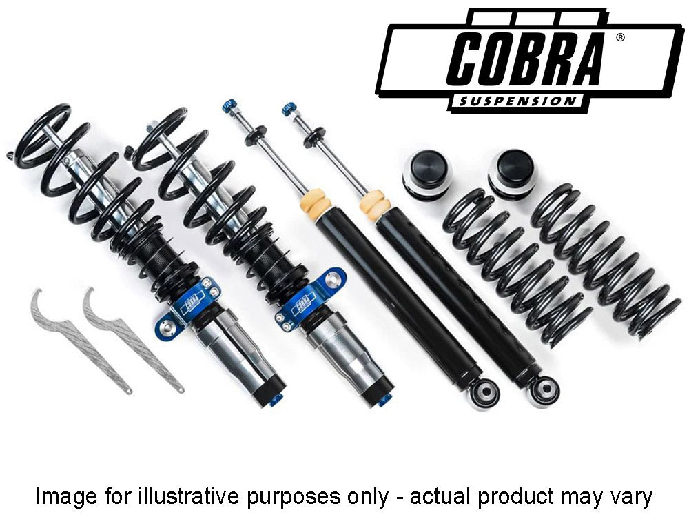 E88 COBRA SUSPENSION EVO-III COILOVERS FOR 118i, 120i, 125i, 128i, 135i, 118D, 120D & 123D CONVERTIBLE MODELS
