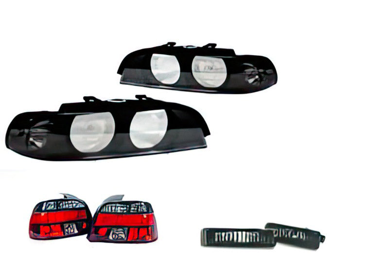 Smoked indicator set. Front, sides, rear - E39