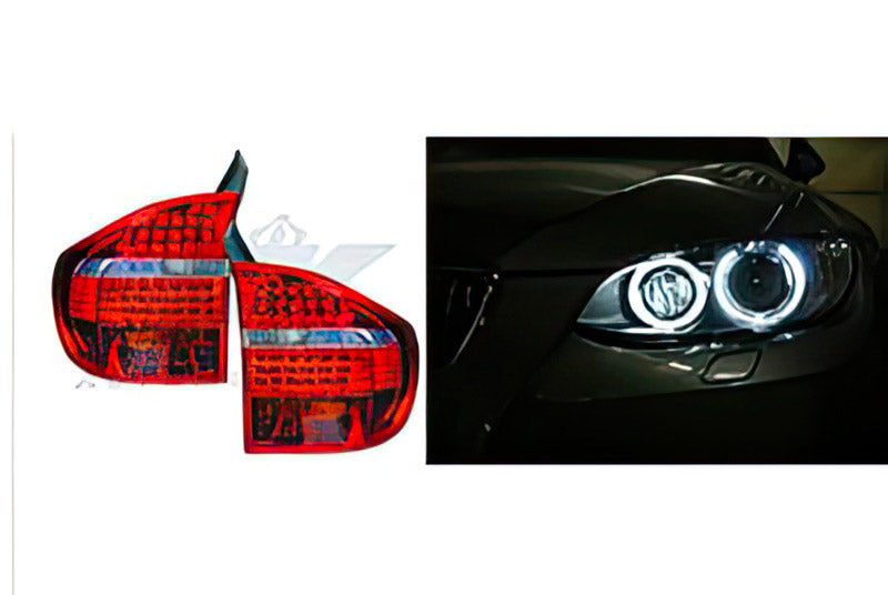 E70 Angel eye markers and LED rear lamps  upgrade