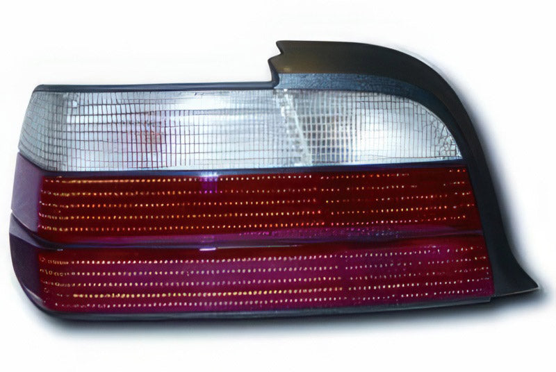M3 style rear lights, Red/clear, saloon